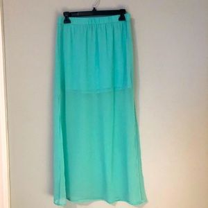 ✨3 for $25✨ Express Maxi Skirt with Sheer Detail